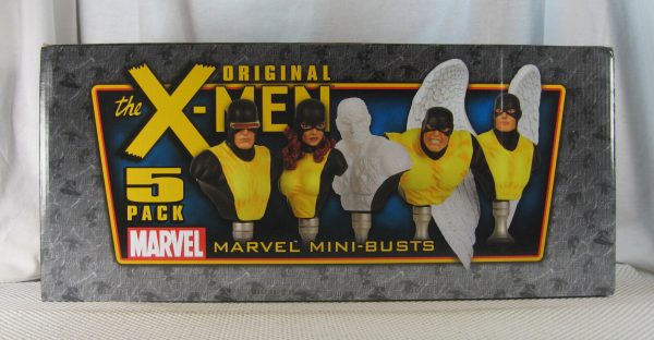 Original X-Men Mini-Bust 5-Pack Set Bowen Designs 277/550 NEW SEALED - Image 4