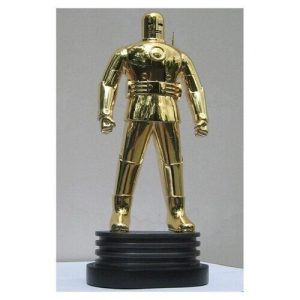 Iron Man Gold Chrome Statue 30/200 Bowen Designs Collectors Club Exclusive NEW