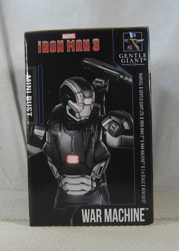 Gentle Giant War Machine Exclusive Bust 289/400 Iron Man 3 NEW SEALED - Image 4