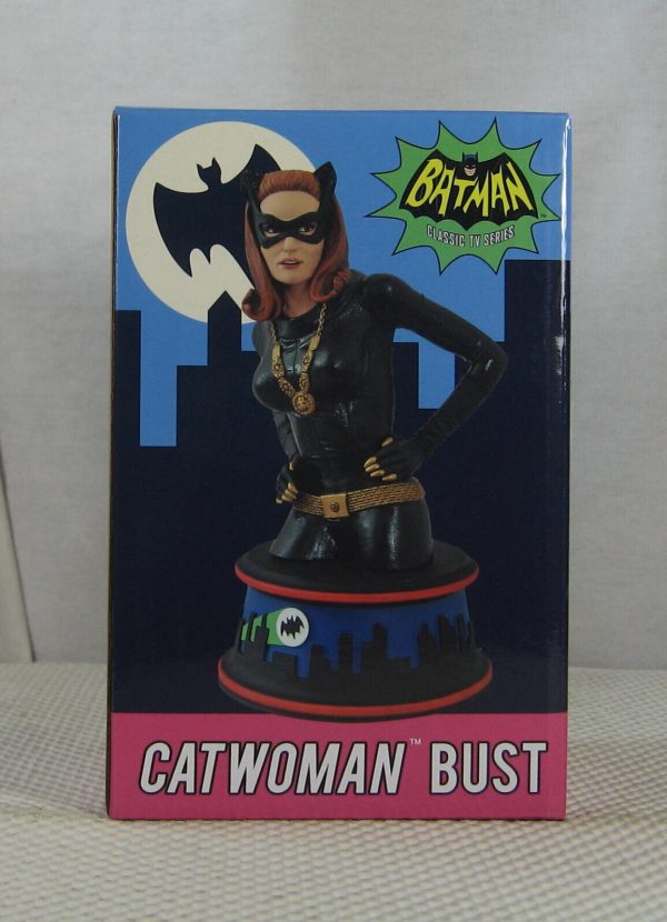 Catwoman Classic 1966 Batman TV Show Bust Julie Newmar Diamond Select NEW SEALED - Image 2