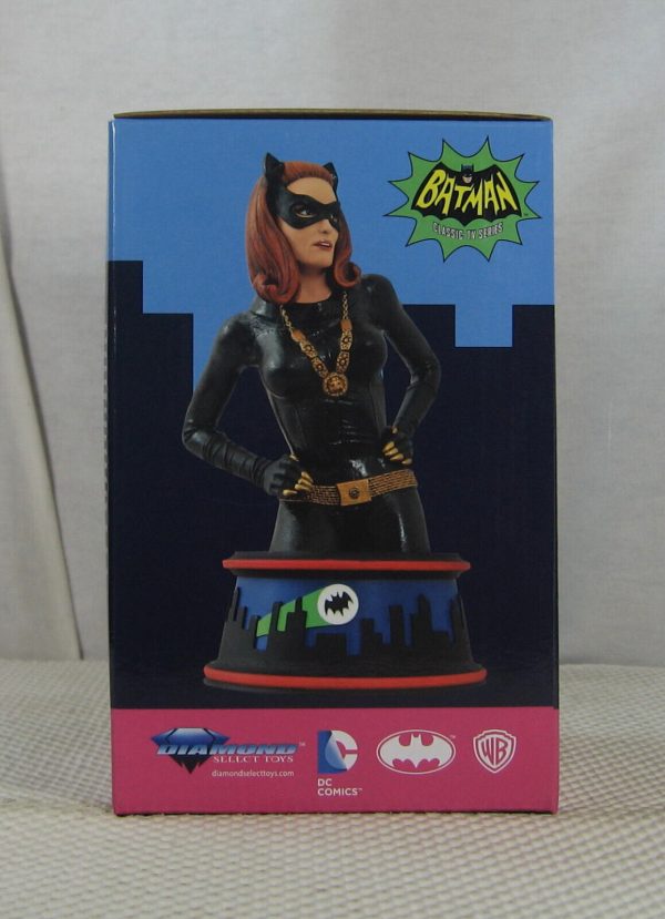 Catwoman Classic 1966 Batman TV Show Bust Julie Newmar Diamond Select NEW SEALED - Image 5