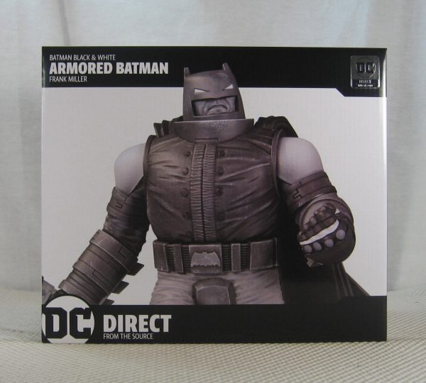 Batman Black and White Armored Batman Statue Frank Miller NEW SEALED - Image 2
