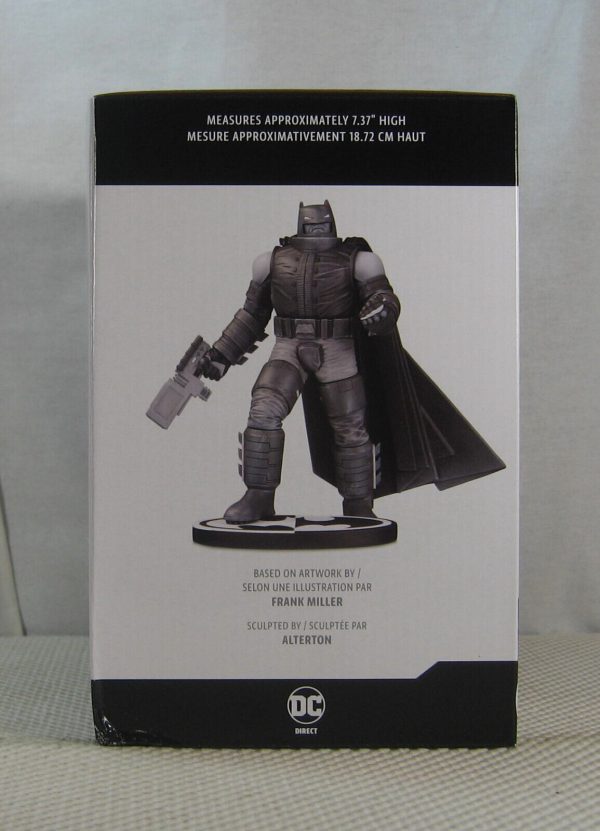 Batman Black and White Armored Batman Statue Frank Miller NEW SEALED - Image 5