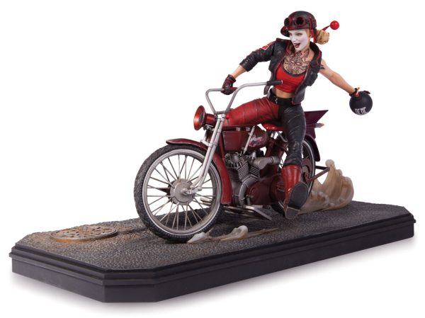 Gotham City Garage Harley Quinn Statue 891/5200 DC Collectibles NEW SEALED
