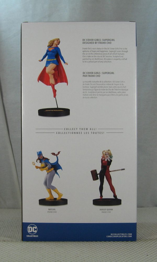 Supergirl Statue Cover Girls of the DC Universe 826/5000 Frank Cho NEW SEALED - Image 5