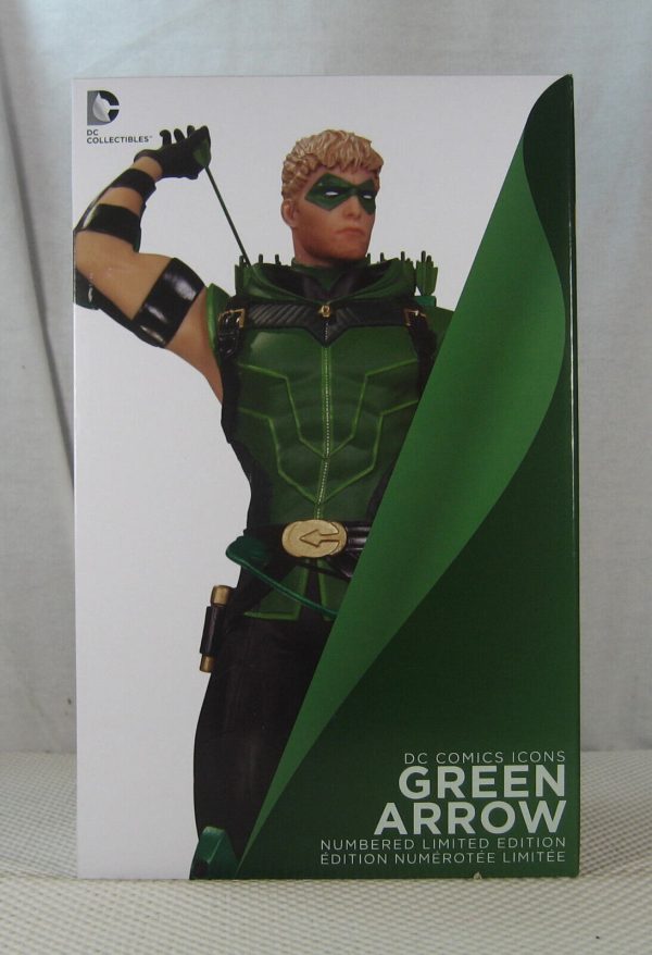 Green Arrow Statue DC Comics Icons 1766/5200 DC Collectibles NEW SEALED - Image 2