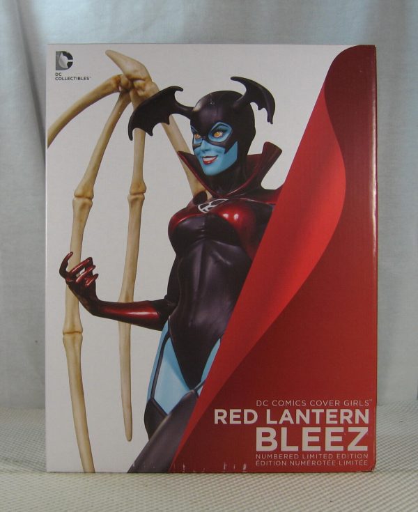 Red Lantern Bleez Statue Cover Girls of the DC Universe 940/5200 Artgerm SEALED - Image 2