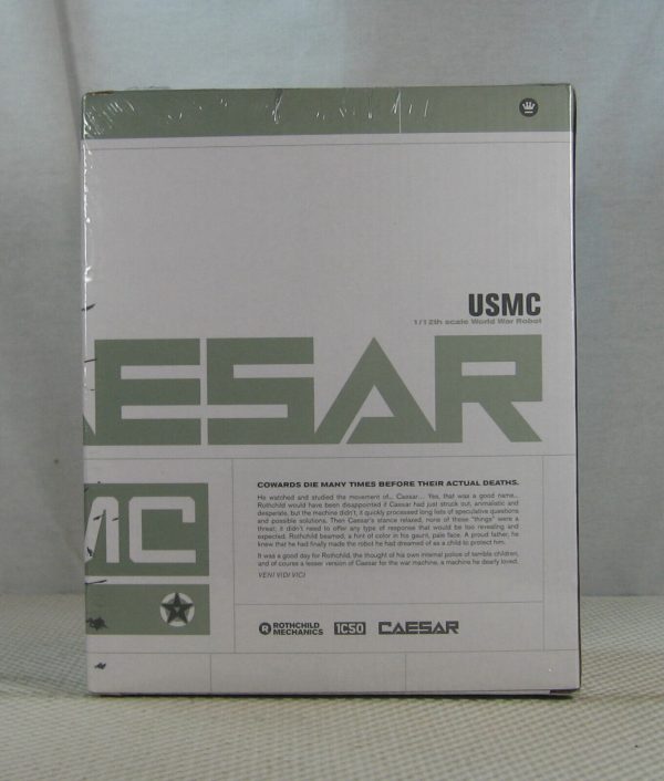 3A ThreeA Ashley Wood Caesar USMC WWRP World War Robot Action Figure SEALED - Image 4