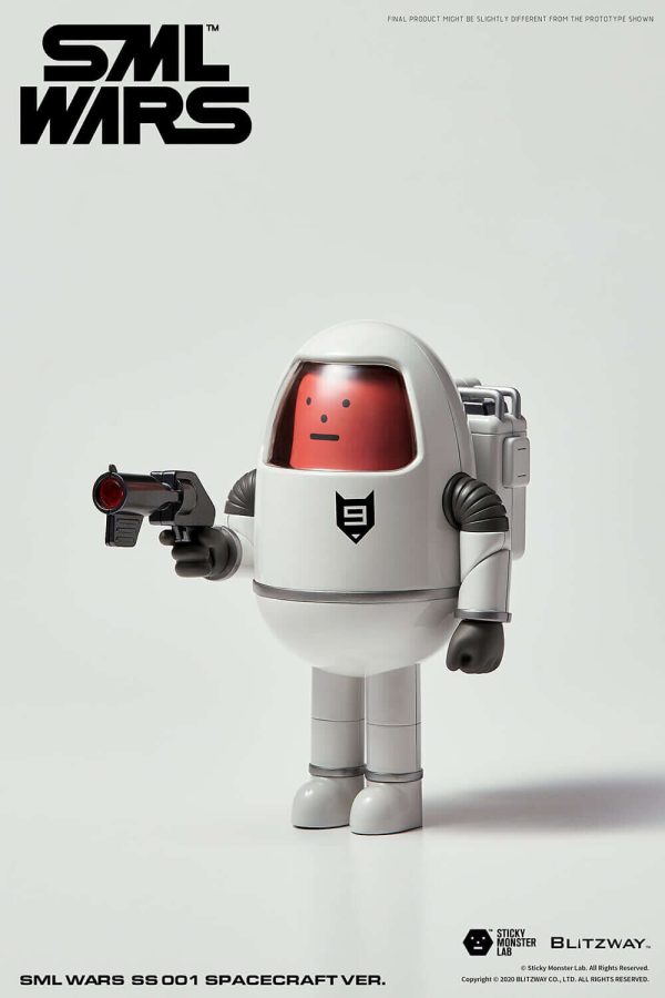 Blitzway SML WARS SS 001 Spacecraft by Sticky Monsters Lab SEALED - Image 2