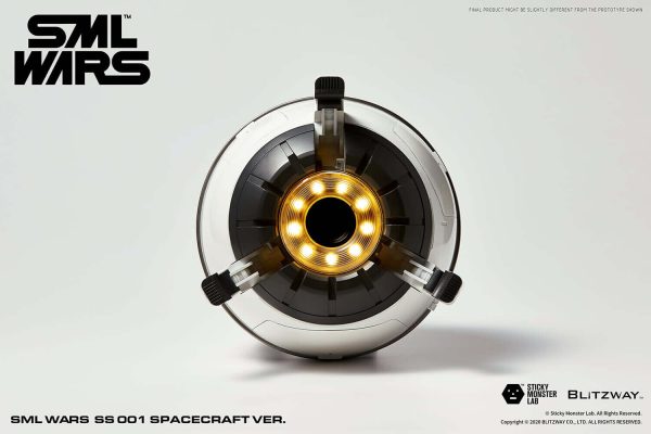 Blitzway SML WARS SS 001 Spacecraft by Sticky Monsters Lab SEALED - Image 4