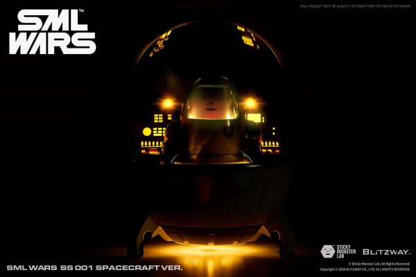 Blitzway SML WARS SS 001 Spacecraft by Sticky Monsters Lab SEALED - Image 5