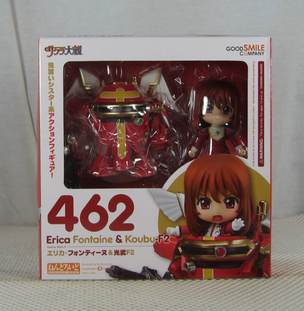 Nendoroid Erica Fontaine & Koubu-F2 Figure Nendoroid #462 Good Smile NEW SEALED - Image 6