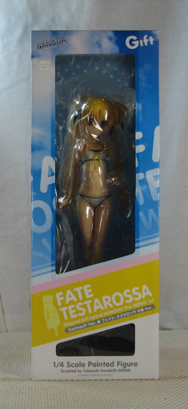 Gift Fate Testarossa 1/4 Swimsuit Figure Magical Girl Lyrical Nanoha NEW SEALED - Image 5