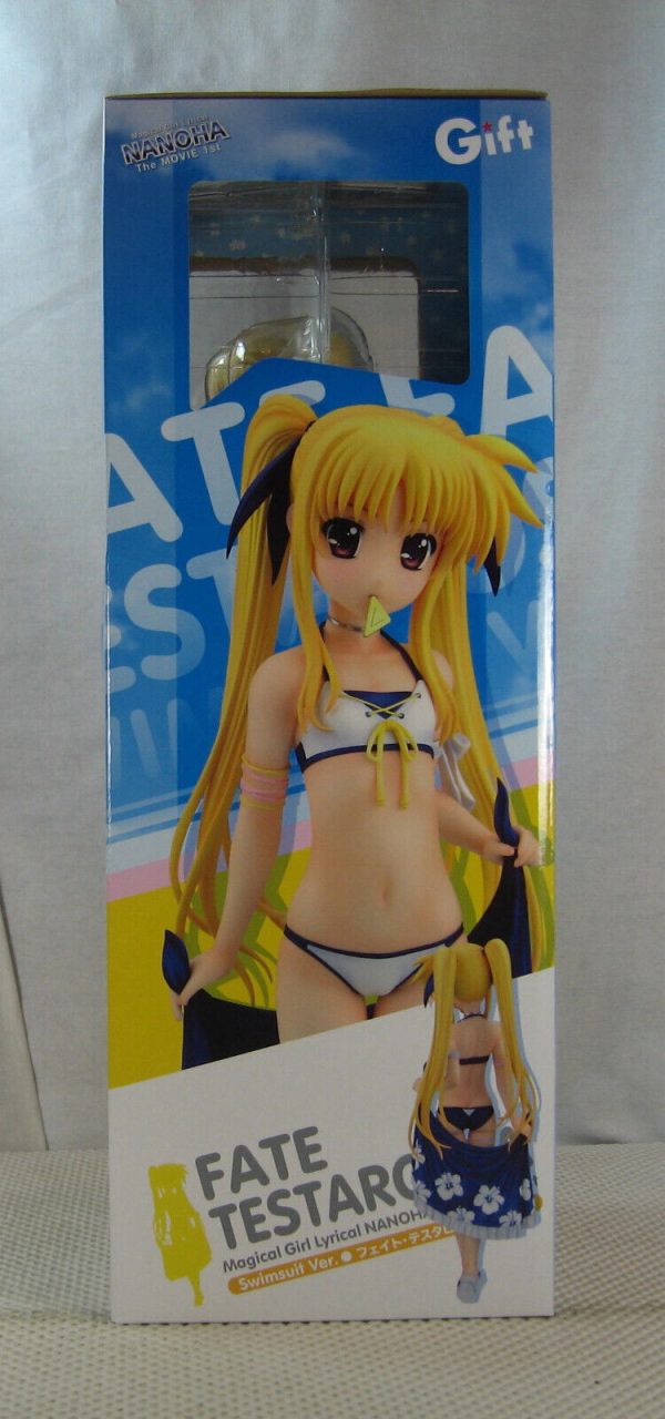 Gift Fate Testarossa 1/4 Swimsuit Figure Magical Girl Lyrical Nanoha NEW SEALED - Image 6
