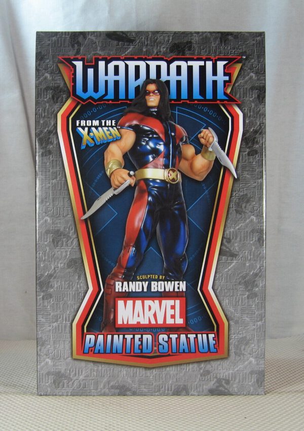 Warpath Statue 435/500 Bowen Designs Marvel Comics X-Men NEW SEALED - Image 3