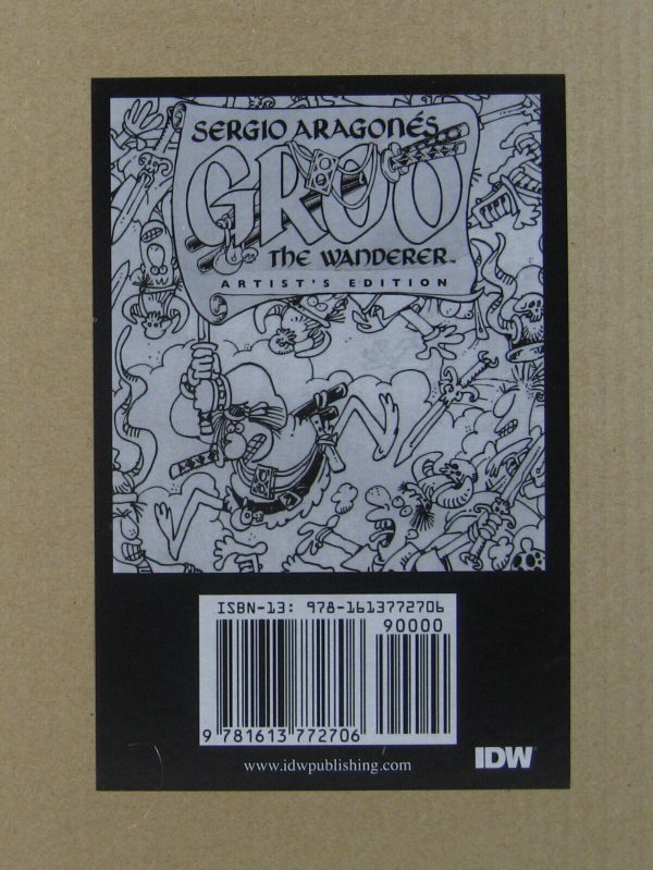 Sergio Aragones Groo The Wanderer Artist Edition HC IDW 2012 NEW SEALED - Image 2