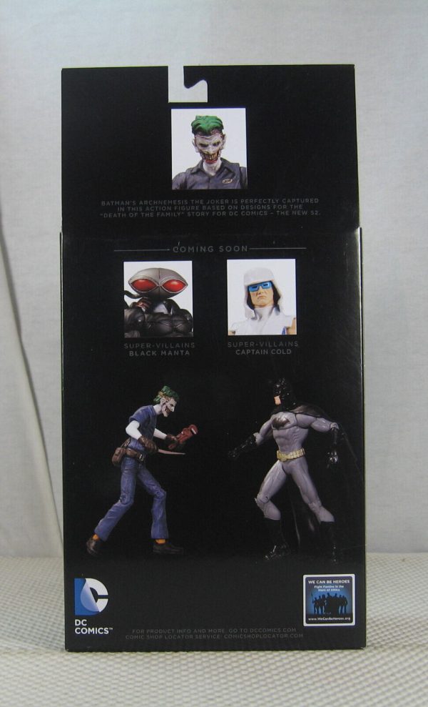 Joker Super-Villains Action Figure DC Collectible NEW SEALED - Image 4