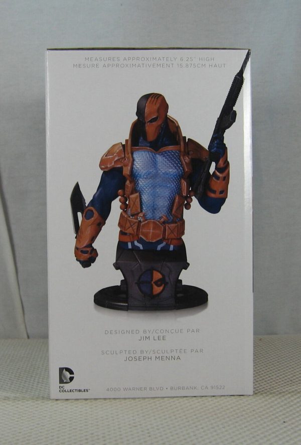 Deathstroke Bust DC Comics Super-Villains DC Collectibles NEW SEALED - Image 5
