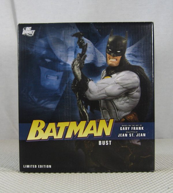 Batman Bust Heroes of the DC Universe 2nd Series Gary Frank DC Direct NEW SEALED - Image 3