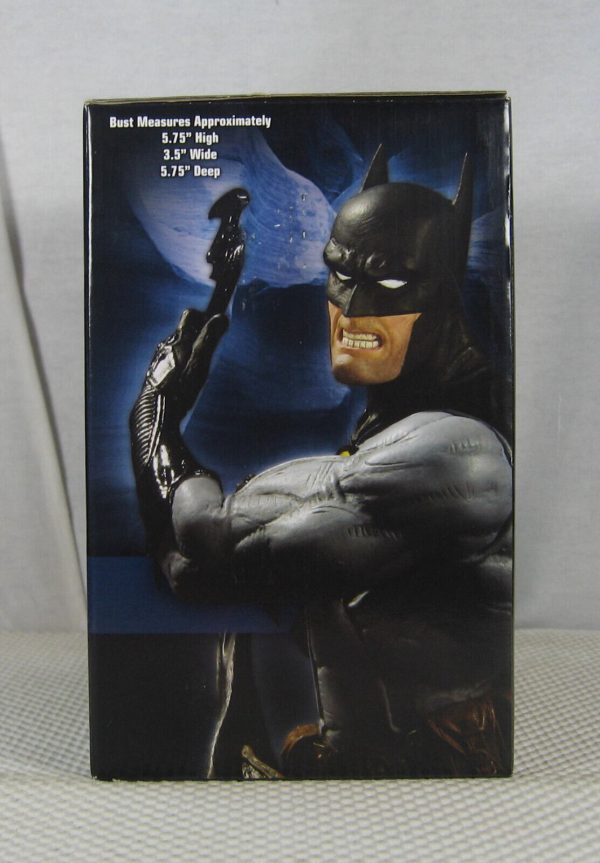 Batman Bust Heroes of the DC Universe 2nd Series Gary Frank DC Direct NEW SEALED - Image 4