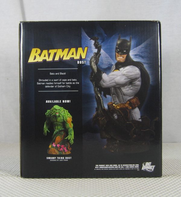 Batman Bust Heroes of the DC Universe 2nd Series Gary Frank DC Direct NEW SEALED - Image 5
