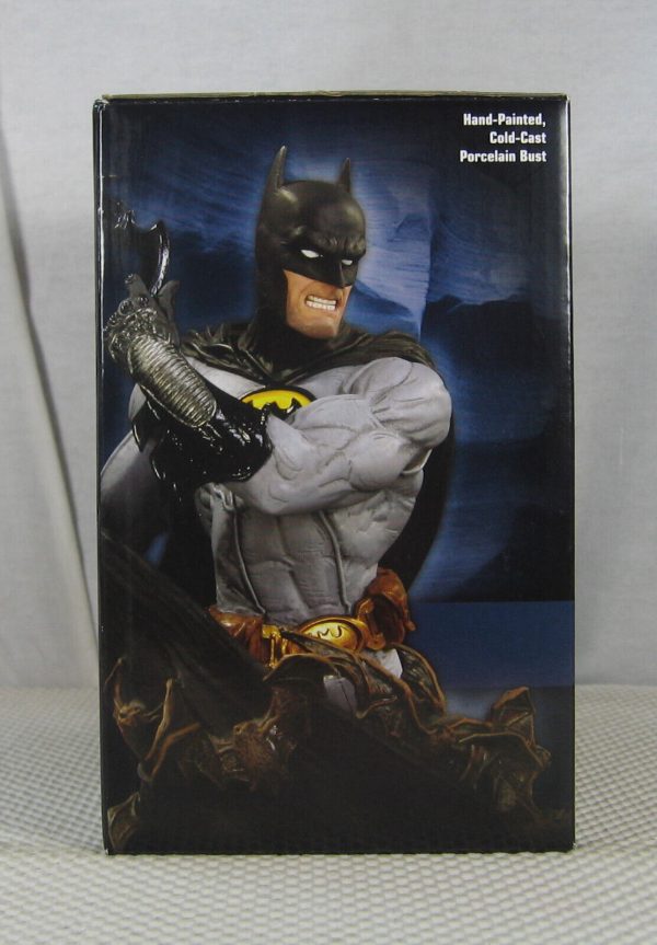 Batman Bust Heroes of the DC Universe 2nd Series Gary Frank DC Direct NEW SEALED - Image 6