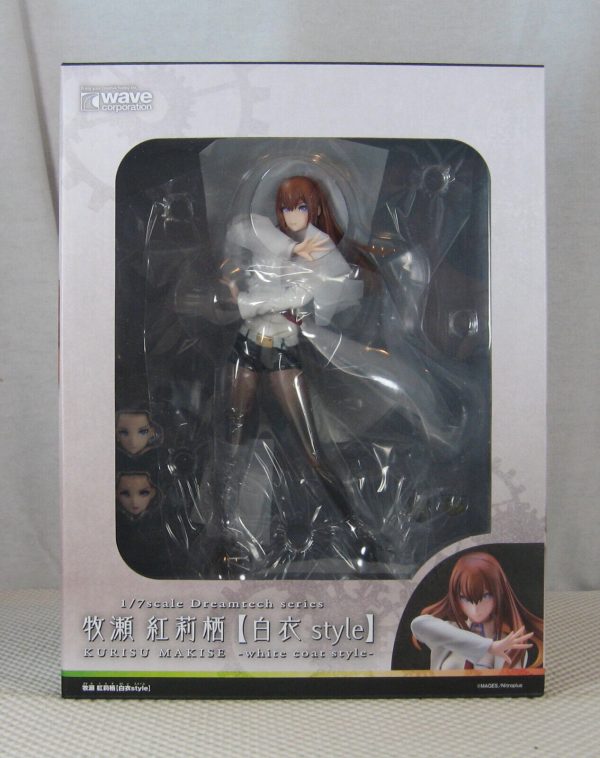 Dream Teh STEINS GATE Kurisu Makise White Coat Style 1/7 Figure WAVE NEW SEALED - Image 5