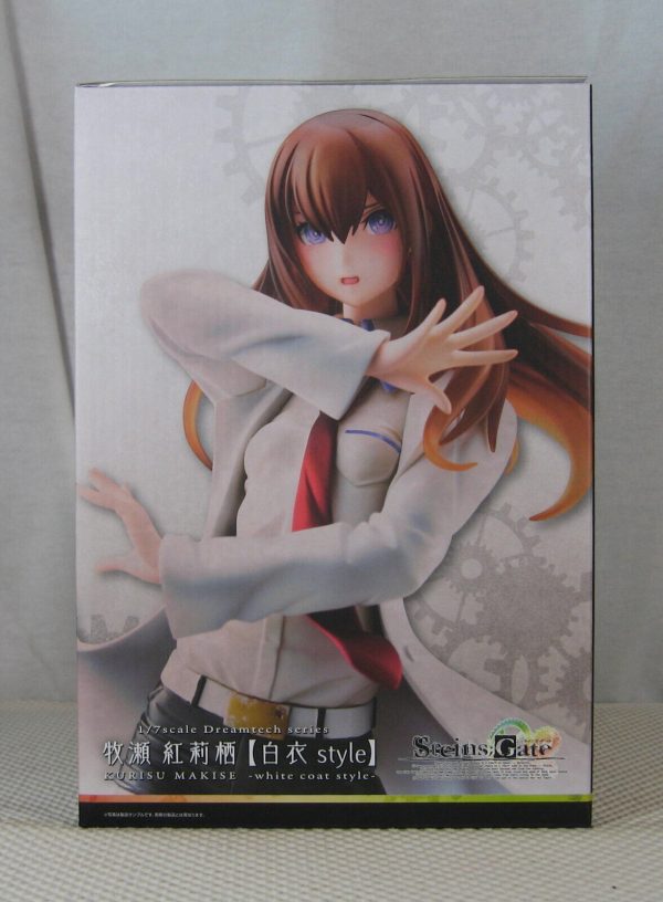 Dream Teh STEINS GATE Kurisu Makise White Coat Style 1/7 Figure WAVE NEW SEALED - Image 6