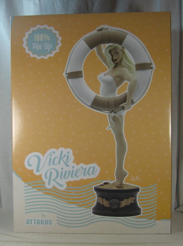 Vicki Riviera 1/4 Statue 65/150 Olivier Vatine Attakus NEW SEALED - Image 4