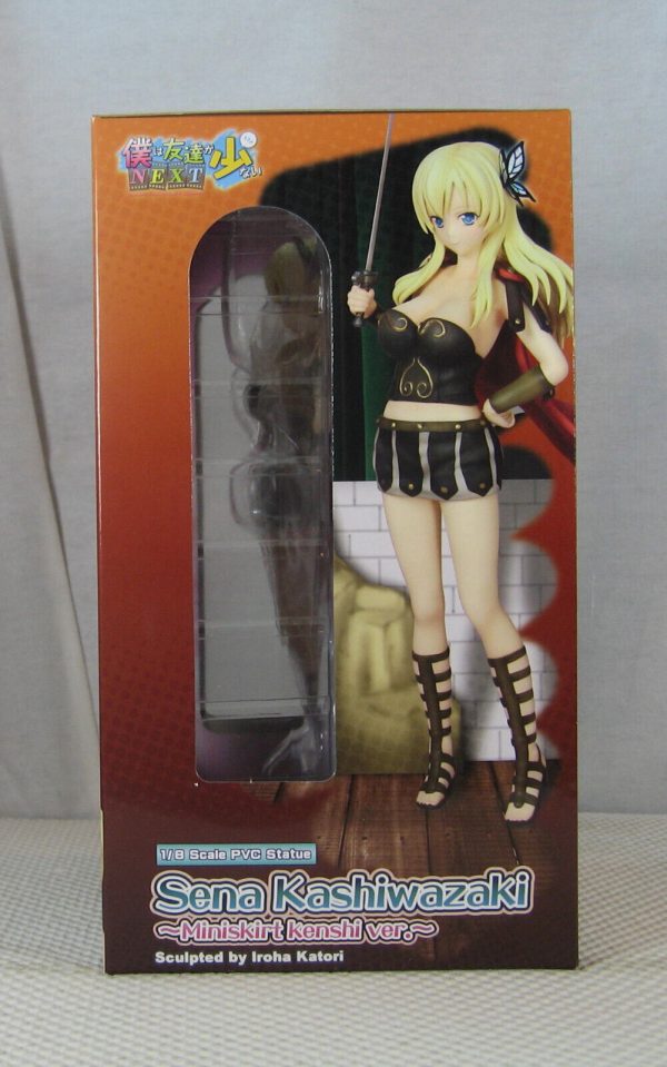 Haganai NEXT Sena Kashiwazaki Miniskirt Swordman Figure Griffon Enterprises NEW - Image 5