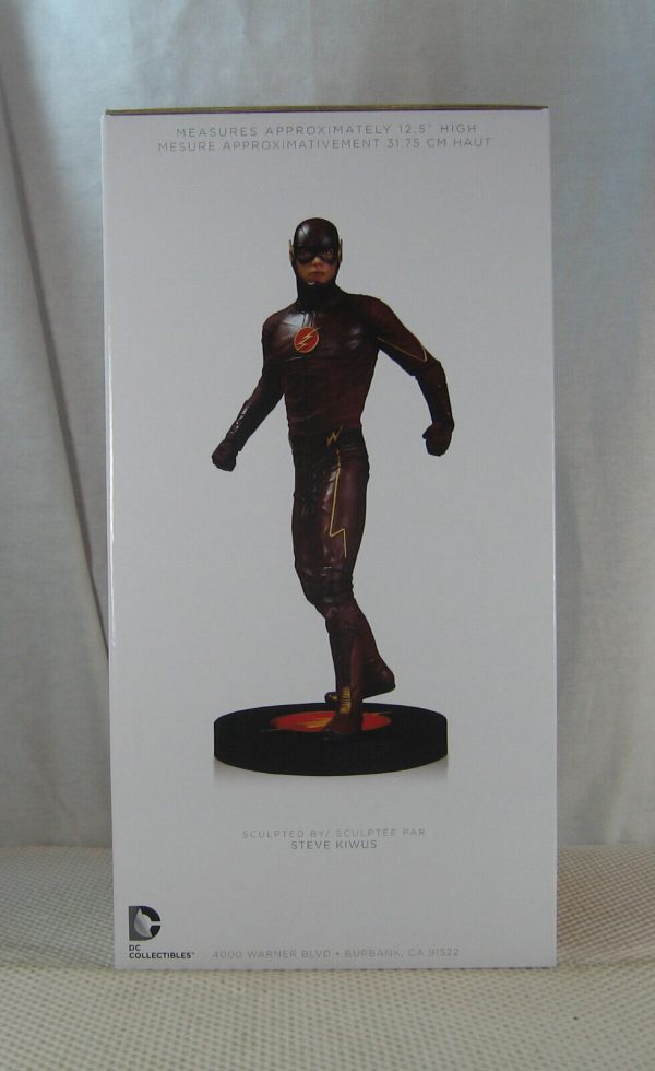 Flash TV Barry Allen Statue DC Collectibles Grant Gustin NEW SEALED - Image 5