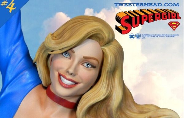Tweeterhead Supergirl and Streaky Exclusive Super Powers Maquette 024/145 SEALED - Image 6