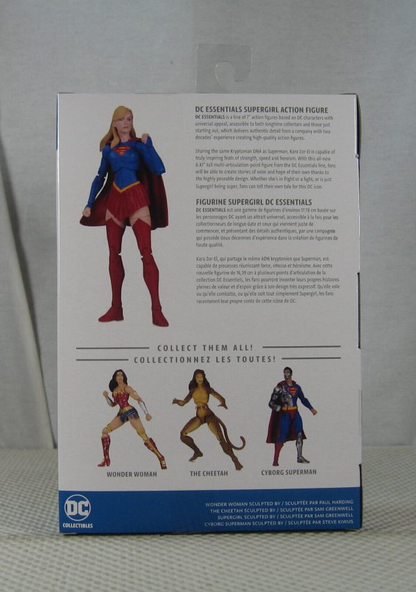 Supergirl DC Essentials Action Figure #16 DC Collectibles NEW SEALED - Image 3