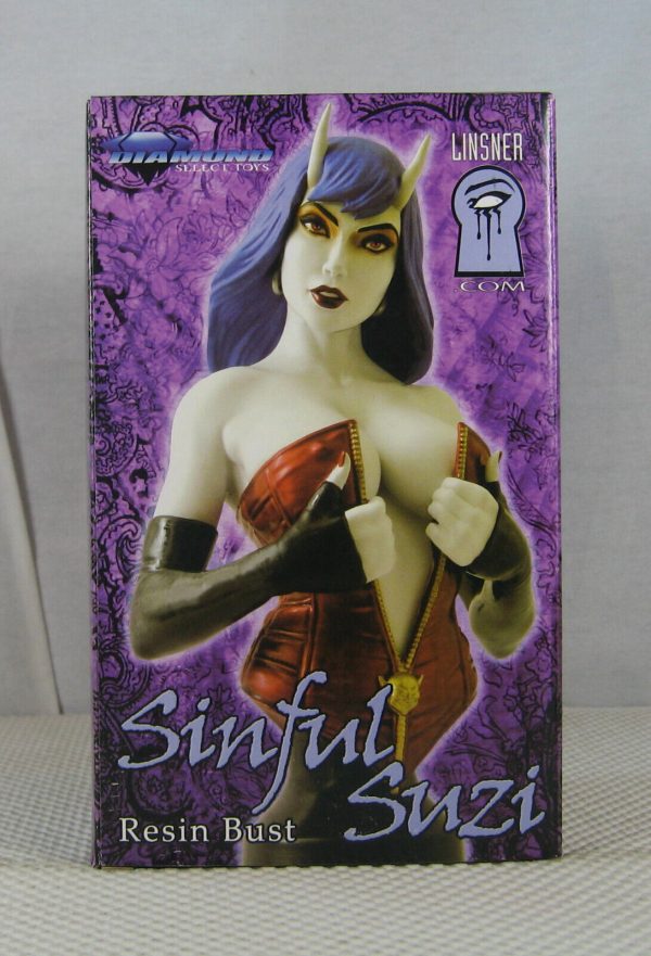 Sinful Suzi Bust 123/1000 Diamond Select Joseph Michael Linsner NEW SEALED - Image 2