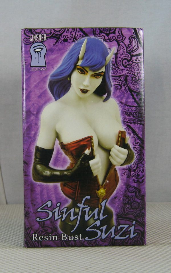 Sinful Suzi Bust 123/1000 Diamond Select Joseph Michael Linsner NEW SEALED - Image 3