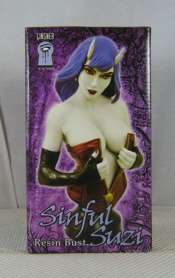 Sinful Suzi Bust 123/1000 Diamond Select Joseph Michael Linsner NEW SEALED - Image 5