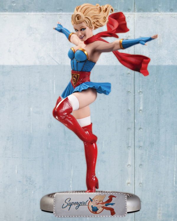 Bombshells Supergirl Statue 1st Edition DC Collectibles Superman BRAND NEW
