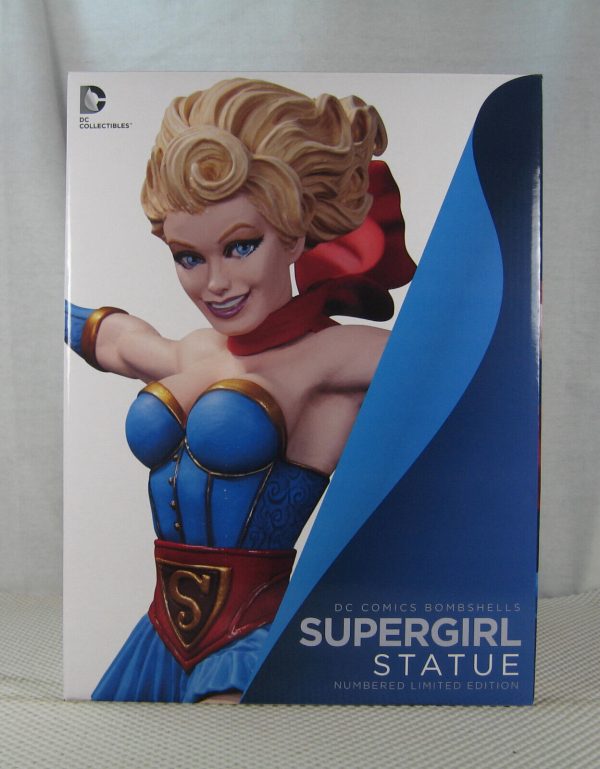 Bombshells Supergirl Statue 1st Edition DC Collectibles Superman BRAND NEW - Image 2