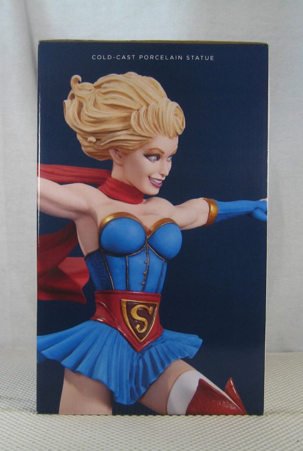 Bombshells Supergirl Statue 1st Edition DC Collectibles Superman BRAND NEW - Image 3
