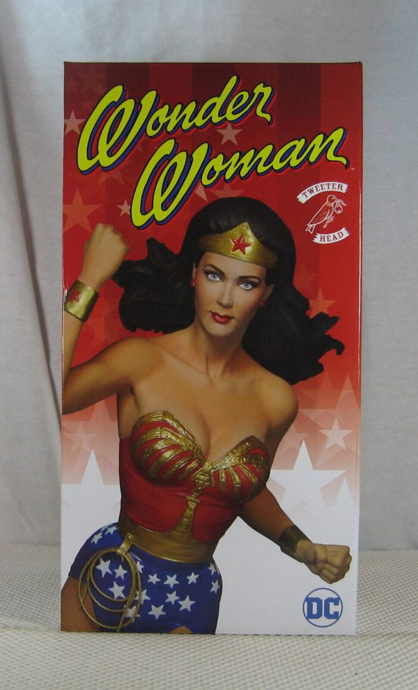 Tweeterhead Wonder Woman Exclusive Maquette 089/350 Lynda Carter NEW SEALED - Image 5