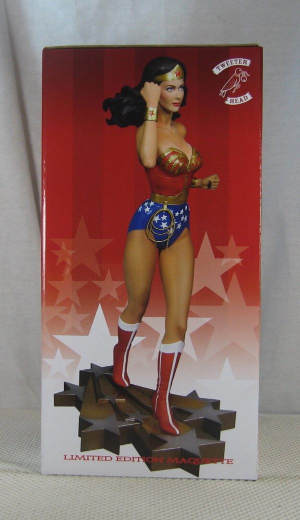 Tweeterhead Wonder Woman Exclusive Maquette 089/350 Lynda Carter NEW SEALED - Image 6