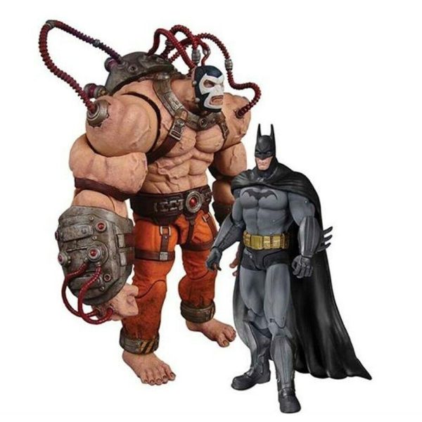 Batman Arkham Asylum Batman vs Bane Action Figure 2-Pack DC Collectibles SEALED