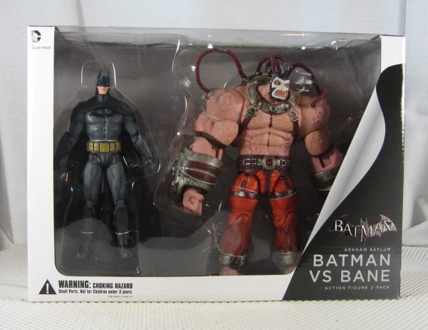 Batman Arkham Asylum Batman vs Bane Action Figure 2-Pack DC Collectibles SEALED - Image 2