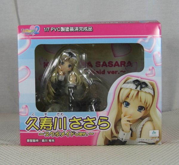 To Heart2 Kusugawa Sasara 1/7 Figure Maid Version Griffon AquaPlus BRAND NEW - Image 4