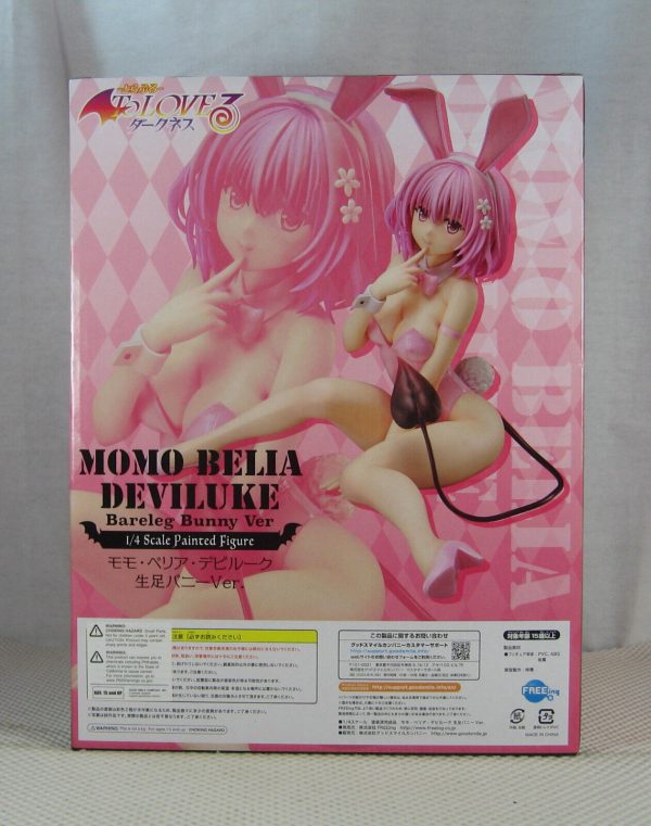 To Love-Ru Darkness Momo Belia Deviluke 1/4 Bare Leg Bunny Figure FREEing SEALED - Image 6