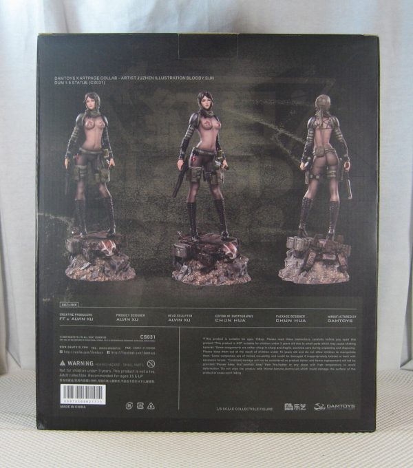 Damtoys x Artpage Bloody Sun Dum 1/6 Statue based on Juzhen Illustration SEALED - Image 6