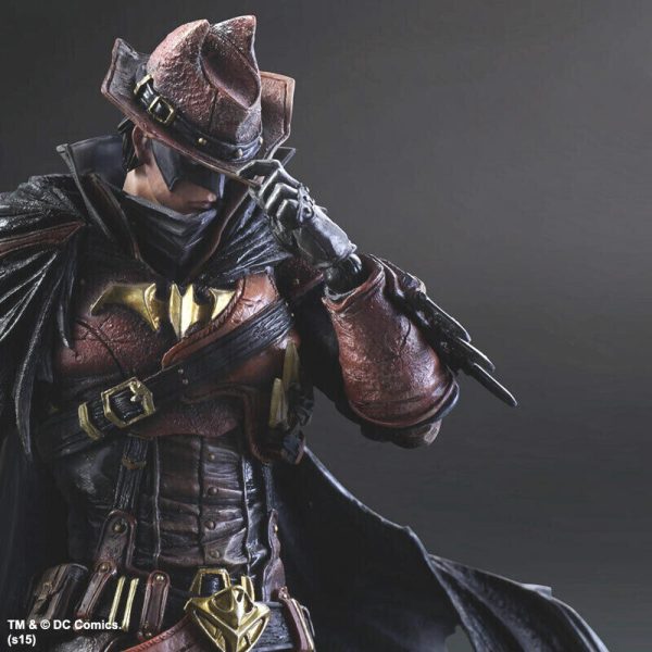 Batman Timeless Wild West Square Enix Variant Play Arts Kai Action Figure SEALED - Image 2