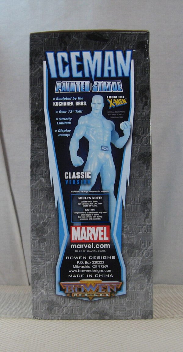 Iceman Classic Statue 406/500 Bowen Designs Marvel X-Men NEW SEALED - Image 3