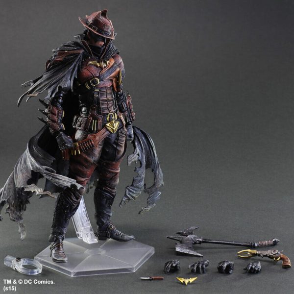 Batman Timeless Wild West Square Enix Variant Play Arts Kai Action Figure SEALED - Image 3