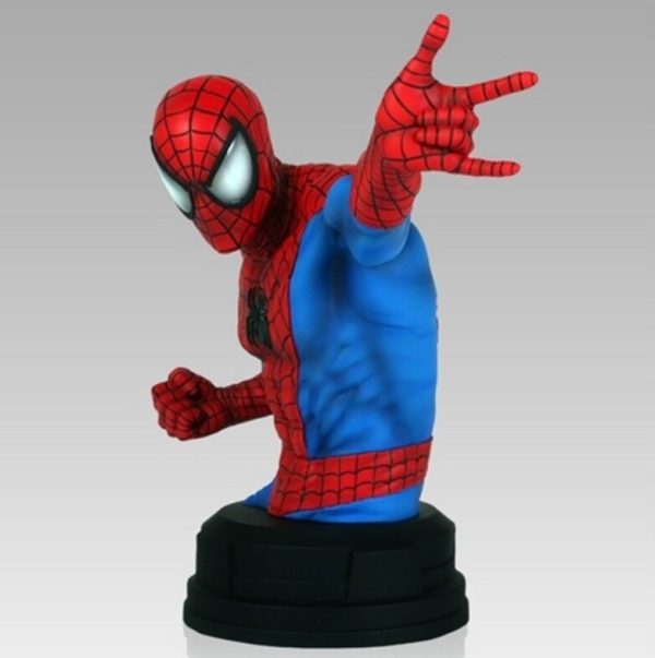 Gentle Giant Spider-Man Mini Bust 890/1200 Classic Red and Blue Suit NEW SEALED